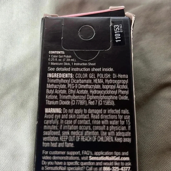 Sensational Gel Color Nail LED PINK CHIFFON - Picture 3 of 4